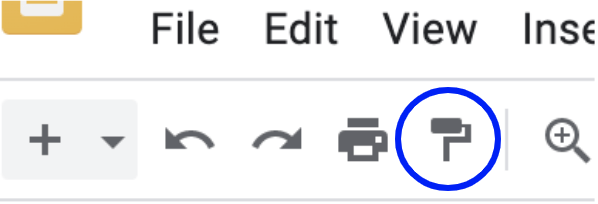 Paint Roller in Slides