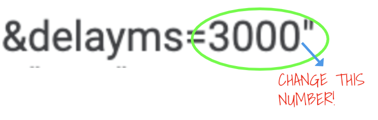 How to customize auto-advance of presentation in Google Slides