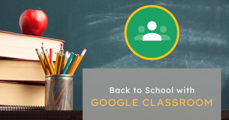 Back to school with Google classroom