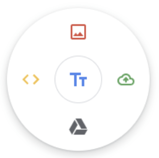 insert or embed wheel options in google sites