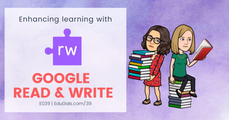 Enhancing learning with Google Read and Write