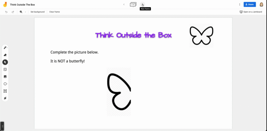 Think outside the box GIF