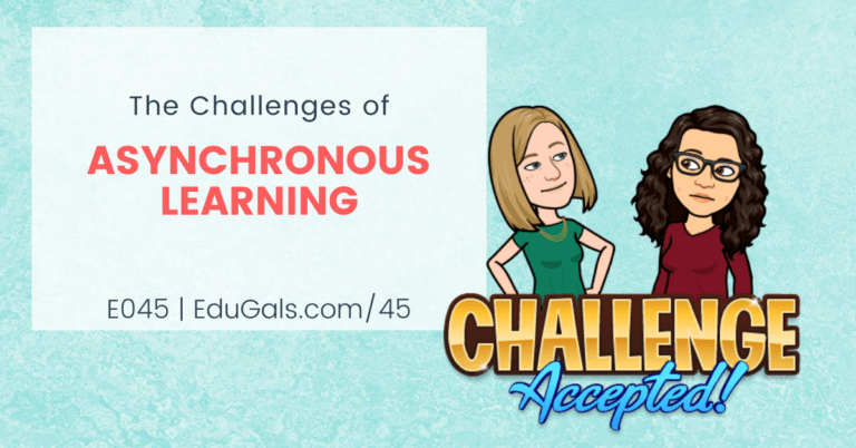 The challenges of asynchronous learning