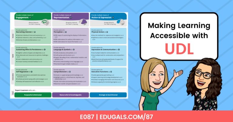 Making learning accessible with UDL