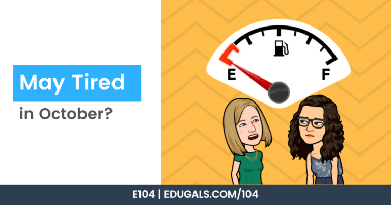 May tired in October?