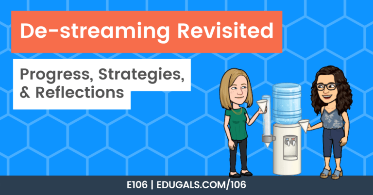 De-streaming Revisited: Progress, Strategies, and Reflections
