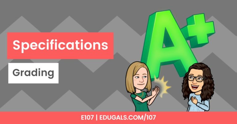 Specifications grading